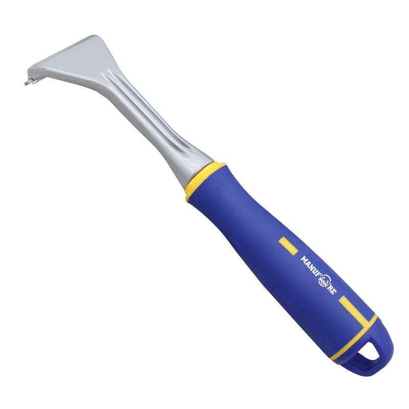 MANUFORE Paint Scraper with 2 Inch Double-edged Tungsten Steel Carbide Scraper for removing paint, glue, grout - Image 1